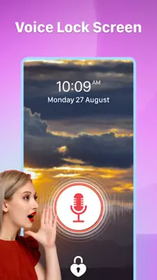 Voice Screen Lock & Voice Lock android App screenshot 5